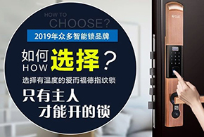 2019，让自已生活变得幸福，您还缺一把智能锁！